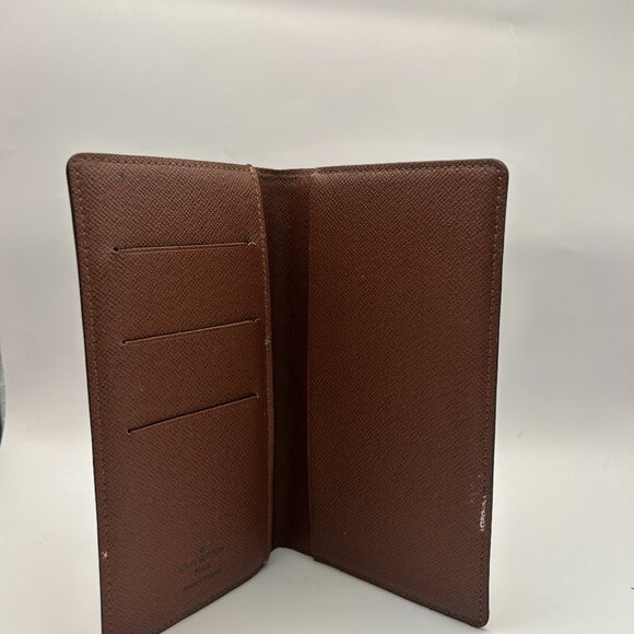Louis Vuitton Checkbook bifold Wallet Monogram - Picture 1 of 10